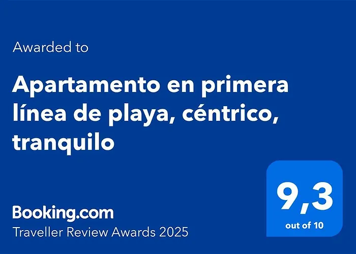 En Primera Linea De Playa, Centrico, Tranquilo Apartmán *
